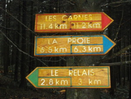 Circuits ski de fond au Haut Folin